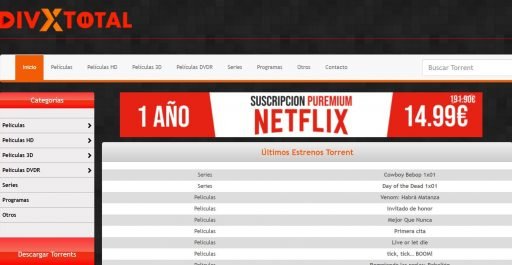 mejores alternativas a Mejortorrent